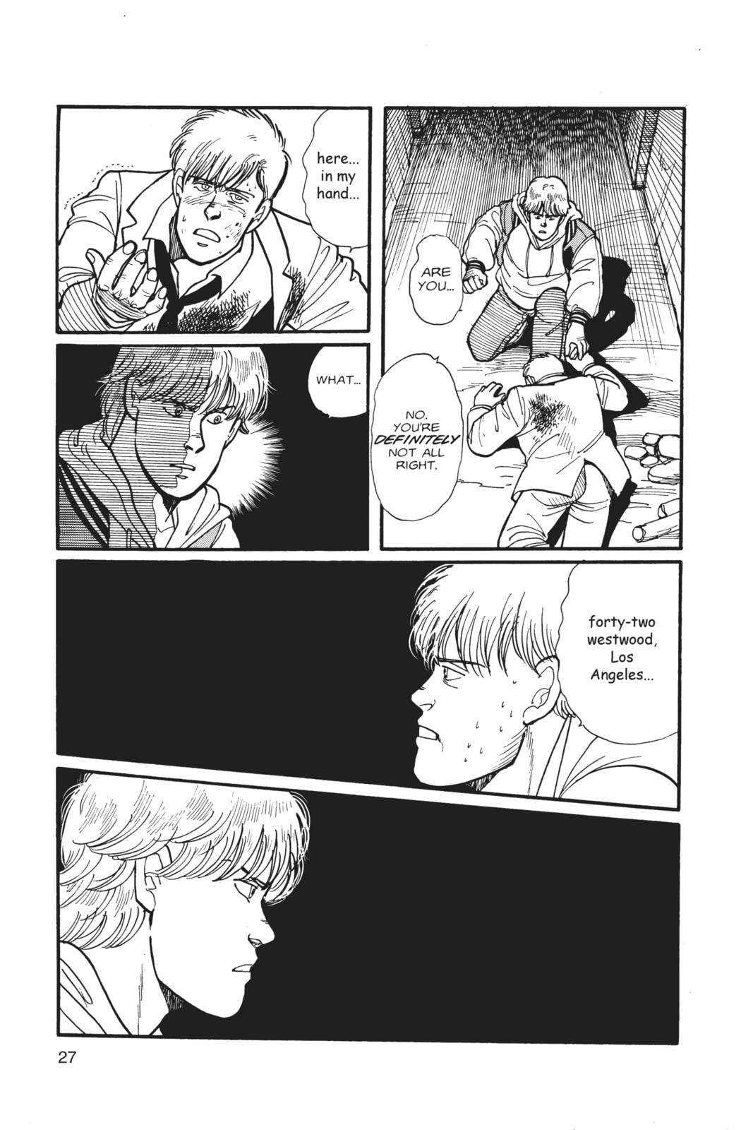 Banana Fish Chapter 1 image 024